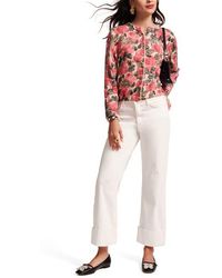 Frances Valentine - Smarty Cuffed Jeans Solid Denim - Lyst
