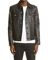 Saint Laurent Leather jackets for Men 