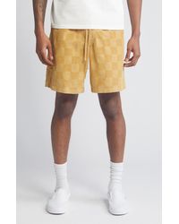 Vans - Range Checkerboard Cotton Corduroy Shorts - Lyst