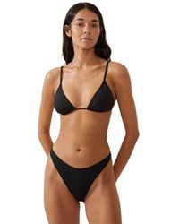 Cotton On - Micro Slider Triangle Bikini Top - Lyst