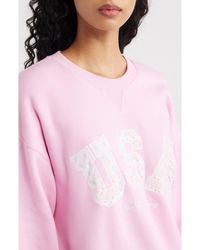 LoveShackFancy - Palo Sweatshirt - Lyst