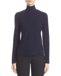 St. John - Nuda Fine Jersey Turtleneck Top - Lyst