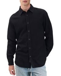 Rag & Bone - Finch Denim Button-Up Shirt - Lyst