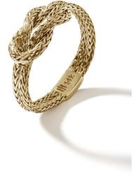 John Hardy - Classic Chain 14k Love Knot Ring At Nordstrom - Lyst