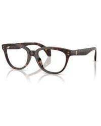 Moncler - 50Mm Rectangle Optical Glasses - Lyst