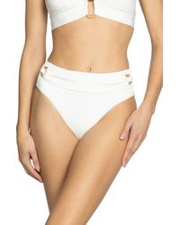 Robin Piccone - Margot High Waist Bikini Bottoms - Lyst