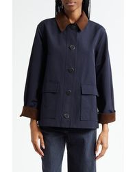 Veronica Beard - Arlen Corduroy Trim Dickey Jacket - Lyst