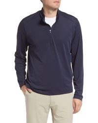 Cutter & Buck - Virtue Half Zip Stretch Recycled Polyester Sweatshirt - Lyst