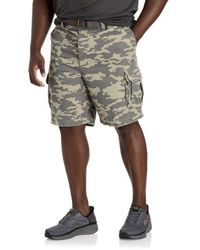 True Nation by DXL - Big & Tall Belted Cargo Shorts - Lyst