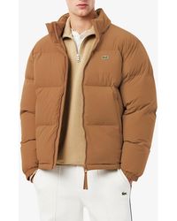 Lacoste - Water Repellent Down Puffer Jacket - Lyst