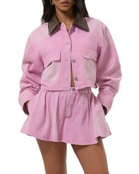 AFRM - Tanner Crop Utility Jacket - Lyst