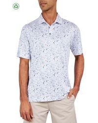 Con.struct - Regular Fit Paint Splatter Print Recycled Performance Golf Polo - Lyst