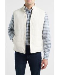 Johnnie-o - Sandhills Quilted Snap-Up Vest - Lyst