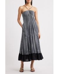 Du Paradis - Aralia Empire Waist Sleeveless Maxi Dress - Lyst