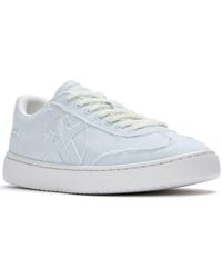 Fitflop - The Dash Ff Frayed Denim T-Toe Sneakers - Lyst