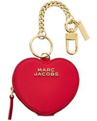 Marc Jacobs - The Heart Pouch Bag Charm - Lyst