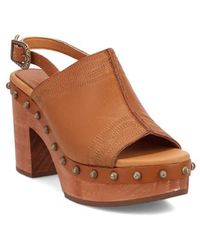 Dingo - Clover Slingback Platform Sandal - Lyst