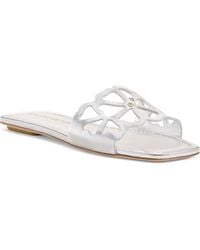 Stuart Weitzman - Jasmine Cutout Slide Sandal - Lyst