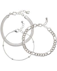BP. - Assorted Set Of 3 Chain Bracelets At Nordstrom - Lyst