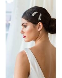 Brides & Hairpins - Sona Set Of 2 Hair Clips - Lyst