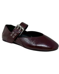 Shu Shop - Buckle Flat - Lyst
