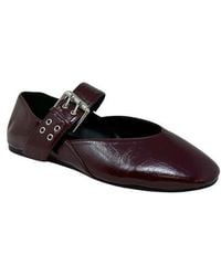 Shu Shop - Buckle Flat - Lyst