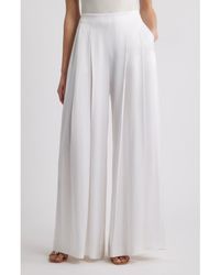 BOSS - Tetosa Pleated Wide Leg Pants - Lyst