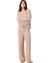 Softies - Waffle Marshmallow V-Neck Lounge Set - Lyst