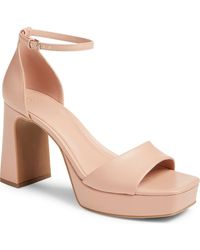 BP. - Helix Platform Ankle Strap Sandal - Lyst