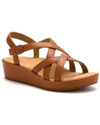 ABEO - Soleil Cross Sandal - Lyst