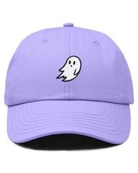 Alix - Ghost Embroidered Low Crown Cap - Lyst