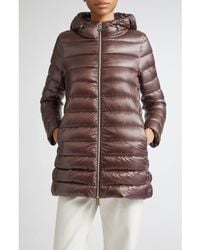 Herno - Shiny Nylon Hooded Down Puffer Jacket - Lyst
