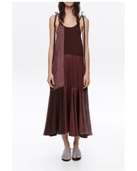 Bimba Y Lola - Fluid Patchwork Strappy Dress - Lyst