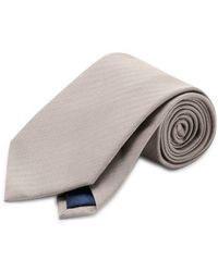 Mango - Silk Blend Microstructure Tie - Lyst