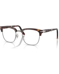 Persol - 50Mm Square Optical Glasses - Lyst