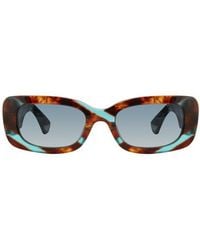 Kurt Geiger - 52Mm Rectangular Sunglasses - Lyst