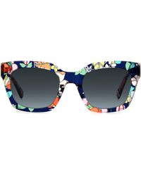 Kate Spade - Camryns 50mm Gradient Polarized Square Sunglasses - Lyst