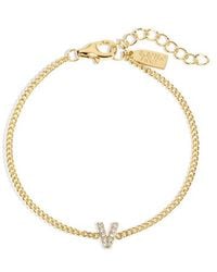 Electric Picks - Initial Bracelet - Lyst