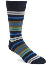 Paul Smith - Kean Stripe Cotton Blend Socks - Lyst