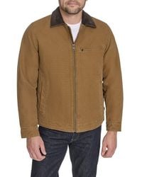 Levi's - Canvas Utility Jacket With Quilted Lining - Lyst