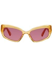 Kurt Geiger - 55Mm Rectangular Sunglasses - Lyst