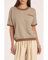 Oyun - Modern Striped Tee - Lyst