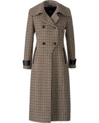 Mackage - Elodie Houndstooth Double Breasted Coat - Lyst
