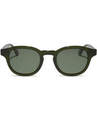 DIFF - Arlo Xl 50mm Polarized Small Round Sunglasses - Lyst