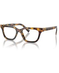 Miu Miu - 53Mm Rectangle Optical Glasses - Lyst