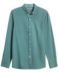 Johnston & Murphy - Xc+ Football Print Performance Button-Down Shirt - Lyst