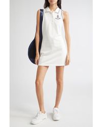 Sporty & Rich - Vendome Piqué Polo Dress - Lyst