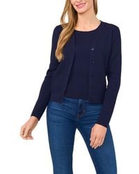 Ted Baker - Rib V-Neck Cardigan - Lyst