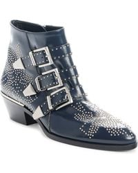 Chloé - Susan Studded Bootie - Lyst