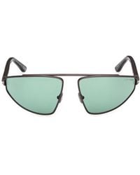 Tom Ford - Parker 64Mm Oversize Pilot Sunglasses - Lyst